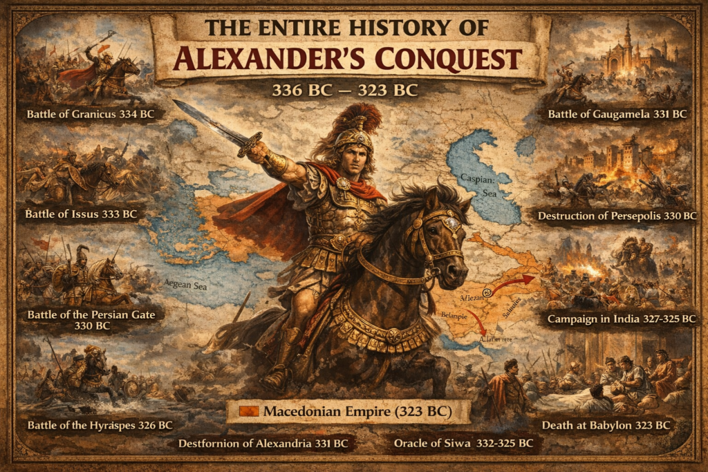 The ENTIRE History of Alexander's Conquest