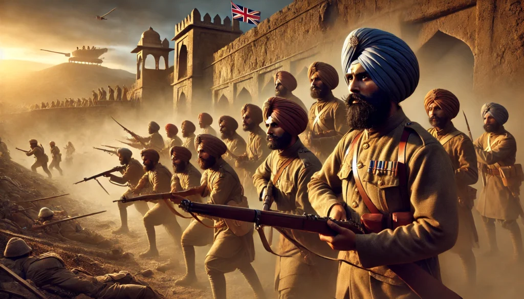 When the Valiant 21 Sikhs Battled 10,000 Men