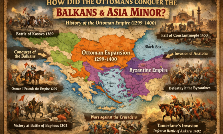 How did the Ottomans conquer the Balkans and Asia Minor_ - History of the Ottoman Empire (1299-1400)
