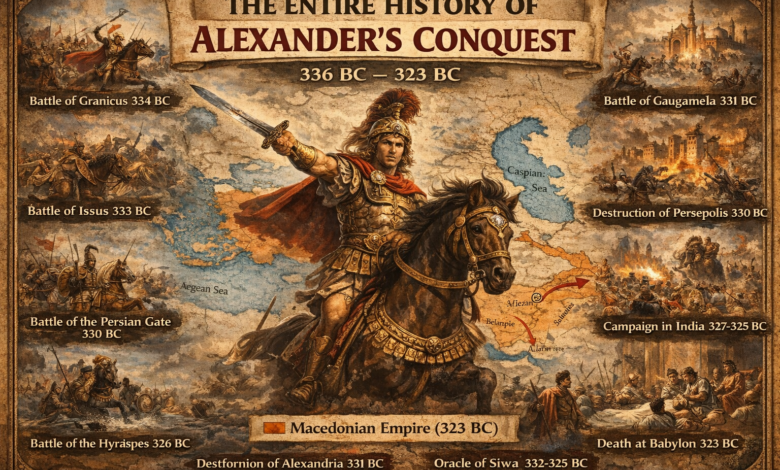 The ENTIRE History of Alexander's Conquest